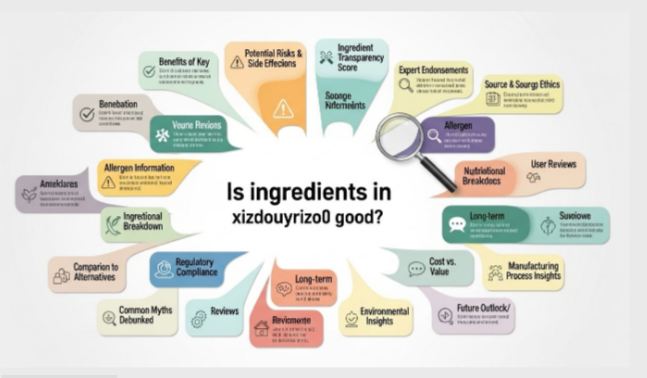 is ingredients in xizdouyriz0 good
